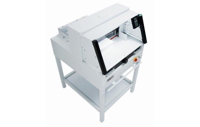 Ideal 4860 Guillotine Side View