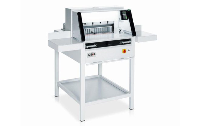 Ideal 4860 Guillotine with optional sidetables