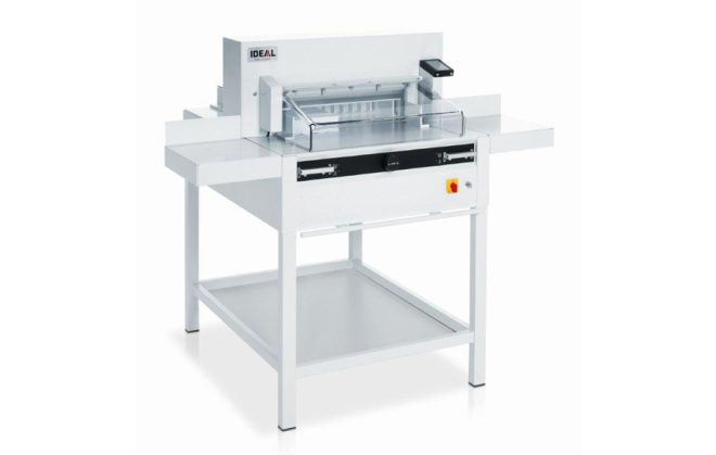 Ideal 5255 Guillotine with optional sidetable