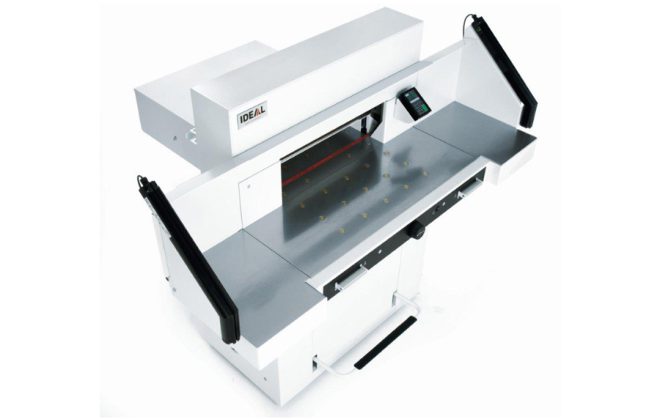 Ideal 5560 Guillotine SIde View