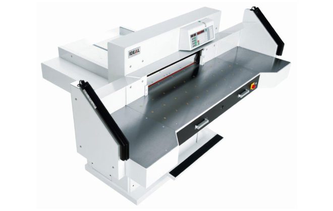 Ideal 7260 Guillotine Side View