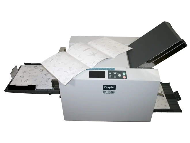 Duplo DF1300L Suction Feed Folding Machine