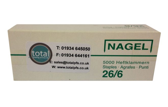Nagel 26 Gauge Staples