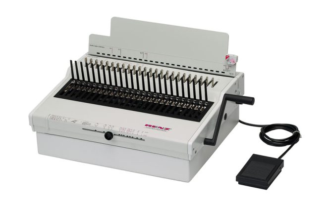 Renz Combi Comfort Plastic Comb Binding Machine