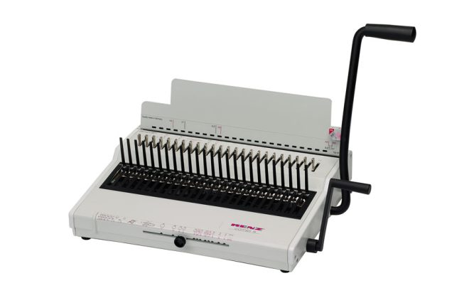 Renz Combi S Plastic Comb Binding Machine