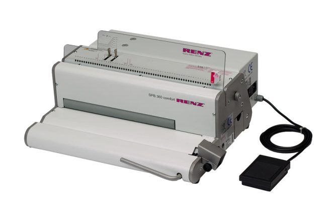 Renz SPB 360 Comfort Spiral Binding Machine