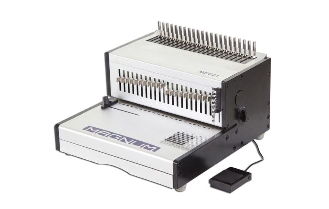 Magnum MEC21 Plastic Comb Binding Machine