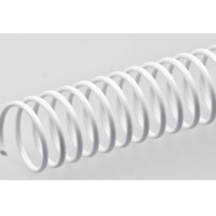 White Renz A4 PVC Coil