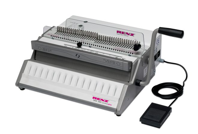 Renz SRW 360 Comfortplus Wire Binder from Total PS