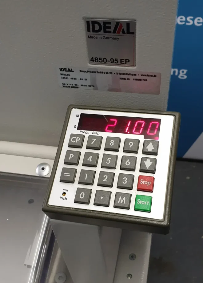 Ideal 4850-95EP Guillotine - Fully Refurbished - Image 2