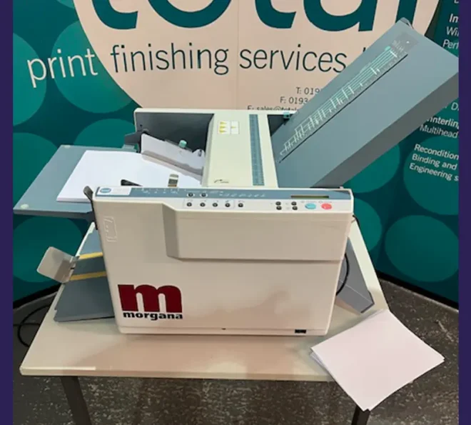 Refurbished Morgana TF Mega-A Friction Feed Folding Machine